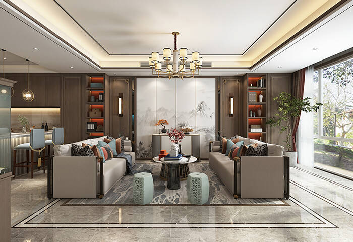 匯豪觀邸|新中式風(fēng)格