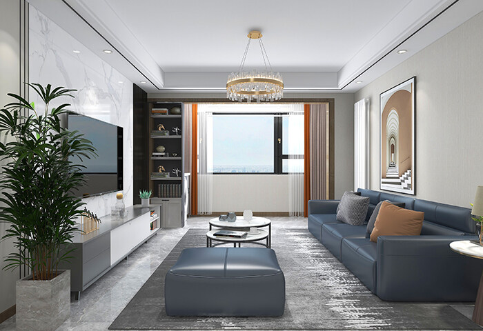 魯商藍岸公館|輕奢風格